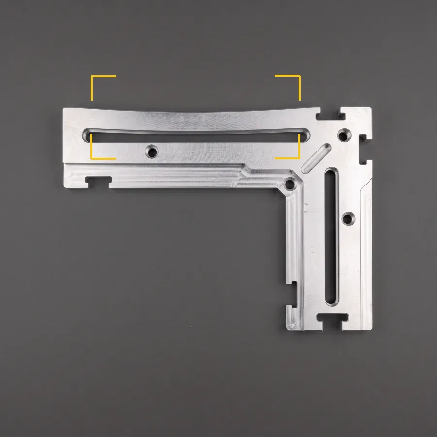 One edge bowed. Edge and profile measurement.