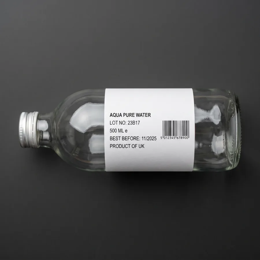 Label presence, position and content